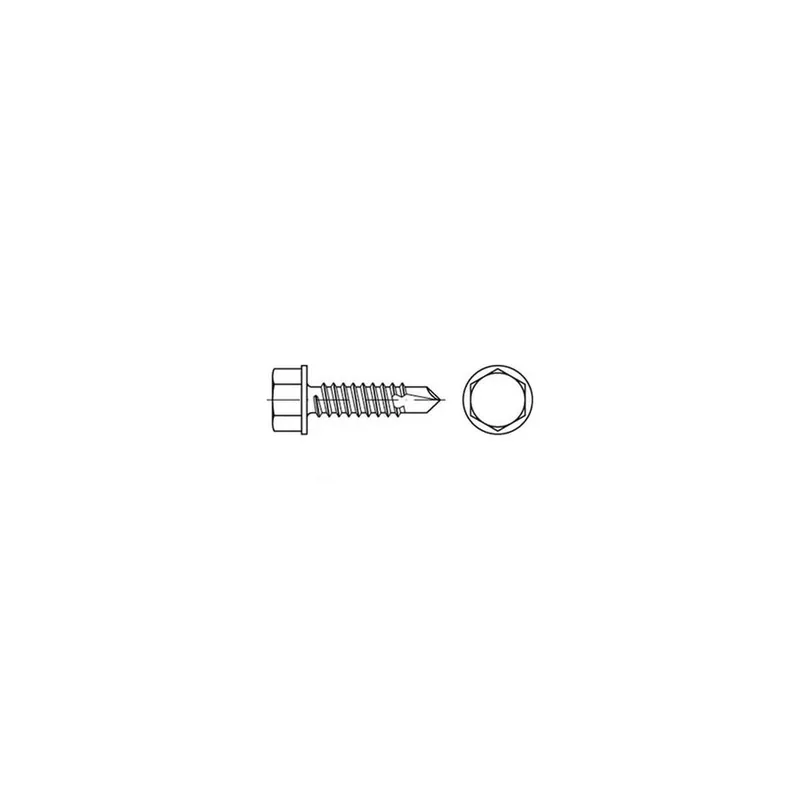 DIN 7504 Bohrschraube - Form K - Edelstahl A4 - 5,5x100 - 200 Stück Top-Seller