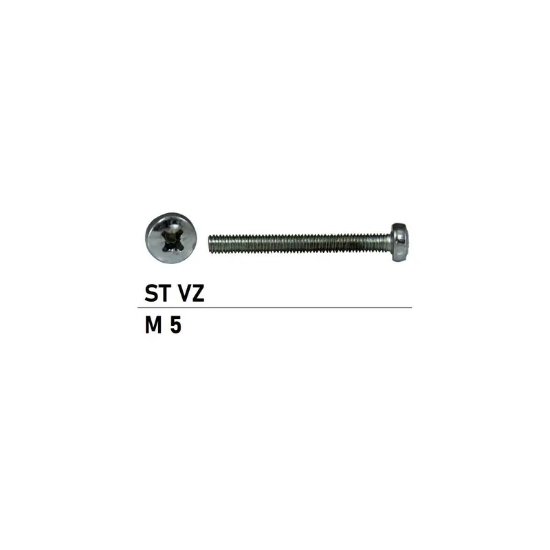 Aktuell DIN 7985 Linsenkopfschrauben - verzinkt 4.8 - PZ - M5