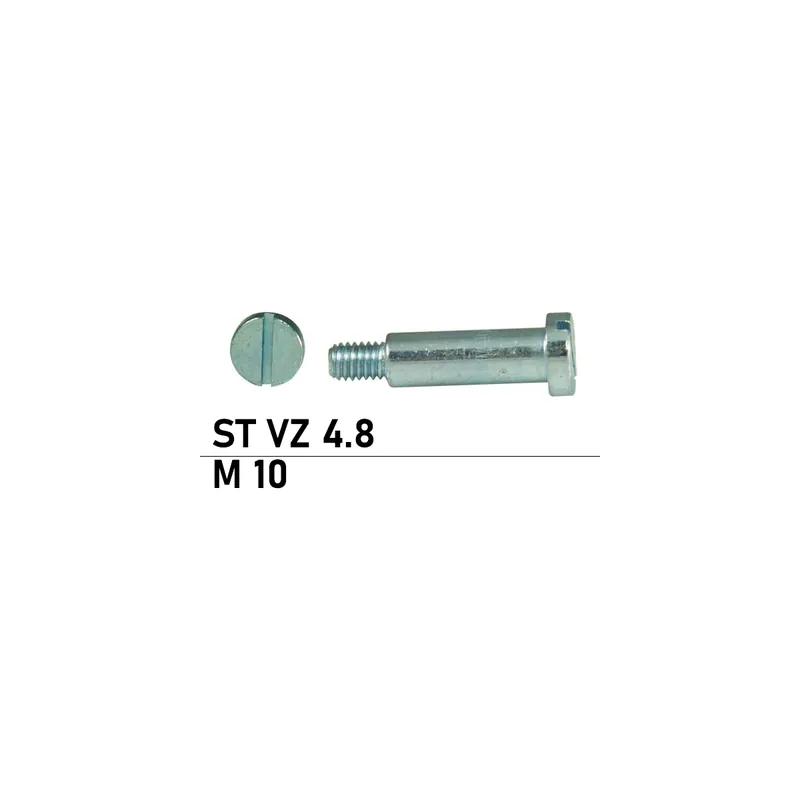 Abverkauf DIN 923 Flachkopfschrauben - verzinkt - M10