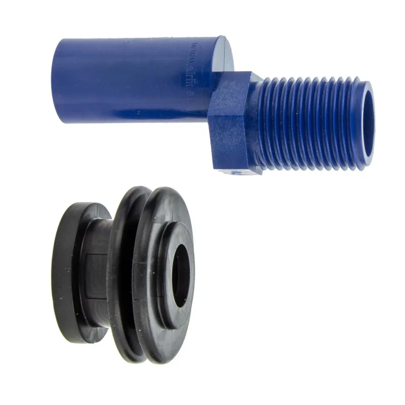 Neu Airfit Urinal Zulauf-Garnitur, Versprung 5 mm, für UP 1/2 Zoll mit Dichtung