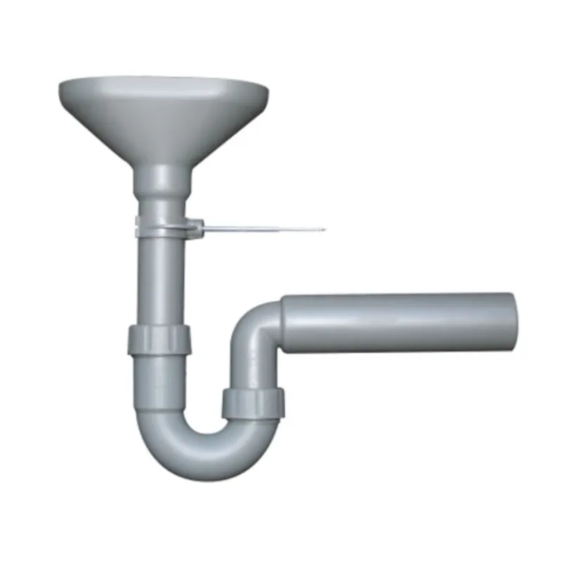 PP-Trichtersiphon Greta 2947, 1 1/2 Zoll DN 50, grau Bestpreis