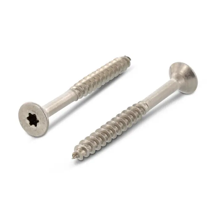 Solange Der Vorrat Reicht Spanplattenschraube Edelstahl rostfrei A2 SK, TG, TX10 3,5x25 - 1000 Stk