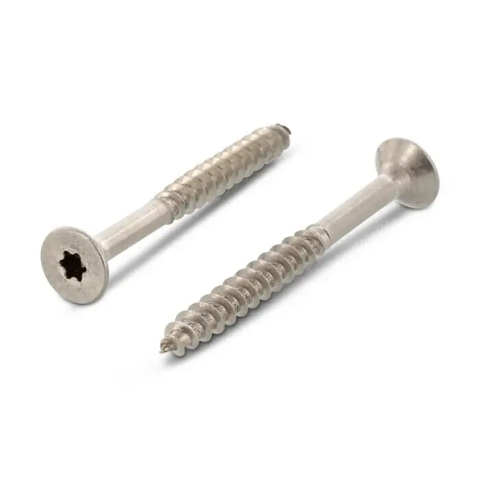 Preisreduziert Spanplattenschraube Edelstahl rostfrei A2 SK, TG, TX20 4,0x40 - 500 Stk