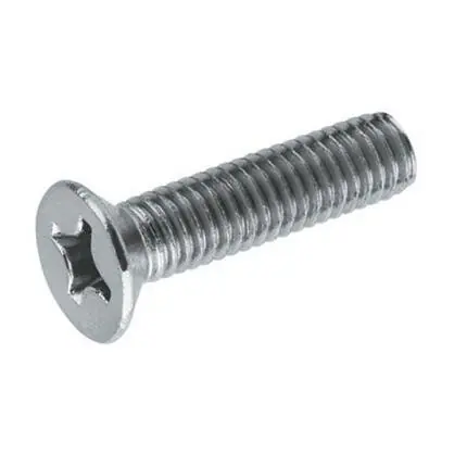 Abverkauf Senkschrauben 4.8 mit Kreuzschlitz H galv. verzinkt DIN 965 - 6 x 100 - 100 Stk