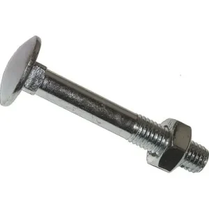 Aktuell Flachrundschrauben mit Vierkantansatz Mu galv. verzinkt DIN 603 - 8 x 80 - 100 Stk