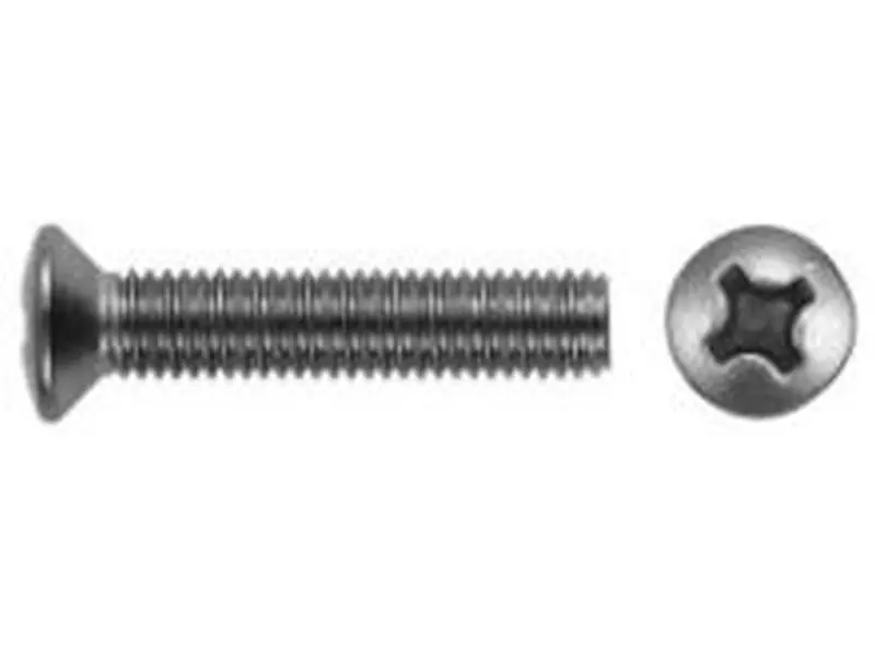 Versand Am Gleichen Tag Linsensenkschrauben 4.8 mit Kreuzschlitz H galv. verzinkt DIN 966 - 6 x 60 - 200 Stk