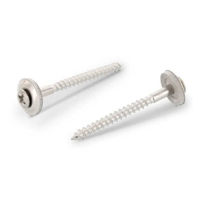 Direktkauf Spenglerschraube (Dichtscheibe 15mm) Edelstahl rostfrei PZ 4,5X80 200 Stk