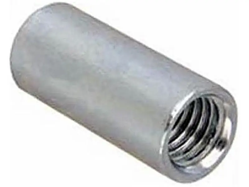 1 Stk Verbindungsmutter Rund verz. M10x40 Zertifiziert