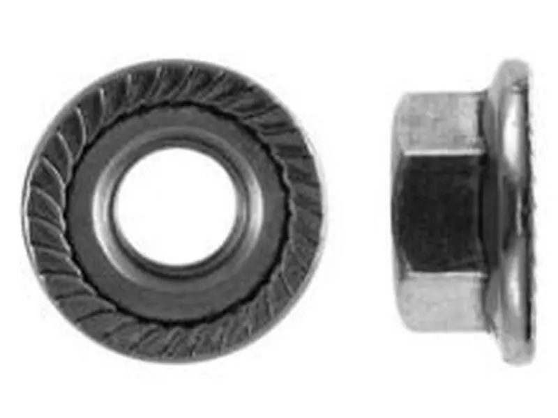 Top-Angebot Flanschmutter M12 DIN 6923 ähnlich mit Sperrverz. verz. Kl.8 200 Stk